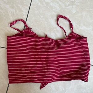 cropped vintage top